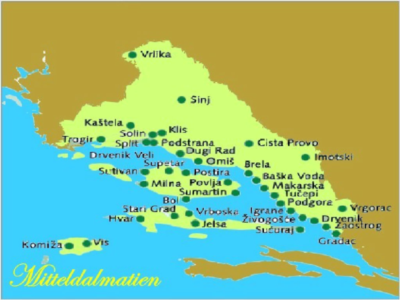 Central Dalmatia